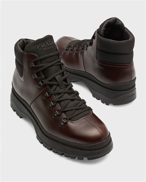 prada men's aftershave boots|prada hiking boots men's.